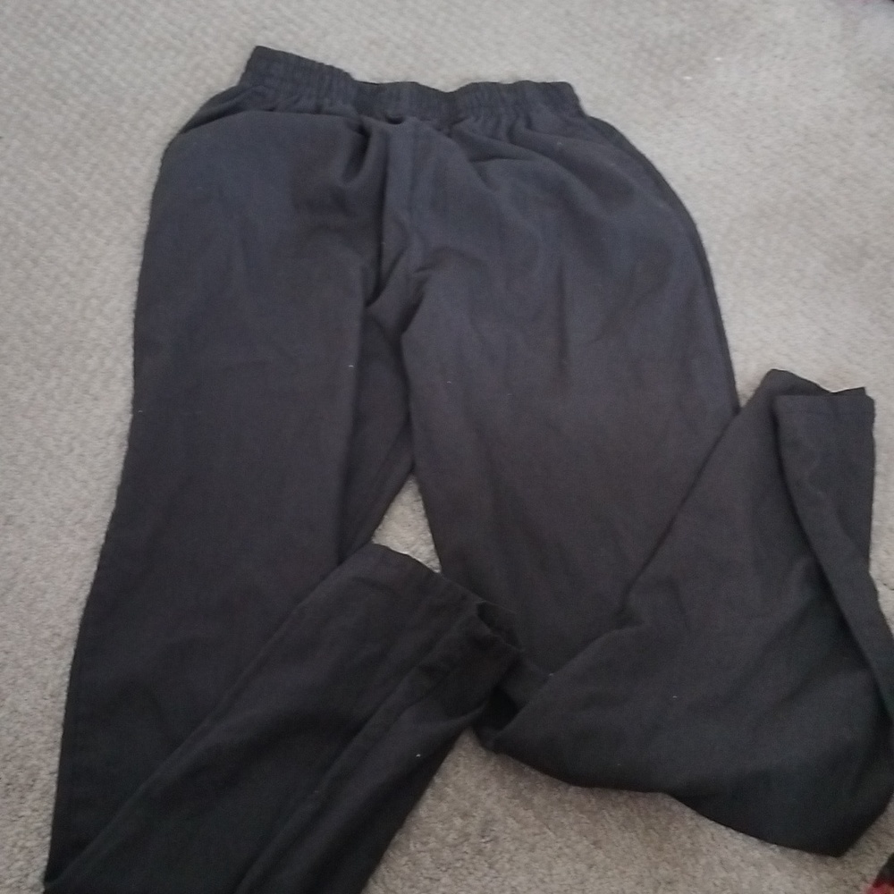 Black scrubs pants